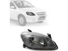Farol DIREITO CELTA 2007 A 2012 MOLDURA DARK CROME (CROMO ESCURO) - Cód. 160758
