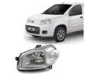 Farol ESQUERDO FIORINO 2010 A 2014 MASCARA CROMADA - Cód. 160769