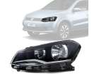 Farol ESQUERDO VOYAGE G6 2013 A 2016 MASCARA NEGRA FOCO DUPLO - Cód. 160819