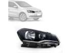 Farol DIREITO VOYAGE G6 2013 A 2016 MASCARA NEGRA FOCO DUPLO - Cód. 160820
