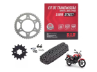 Kit Transmissão Relação DID Para Yamaha YBR 150 2016 Em Diante - Cód. 076861